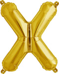 16" Gold Letter, Number & Symbol Balloons