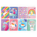 Mini Pocket Pal Journals in Unique Unicorns (8-Pack)
