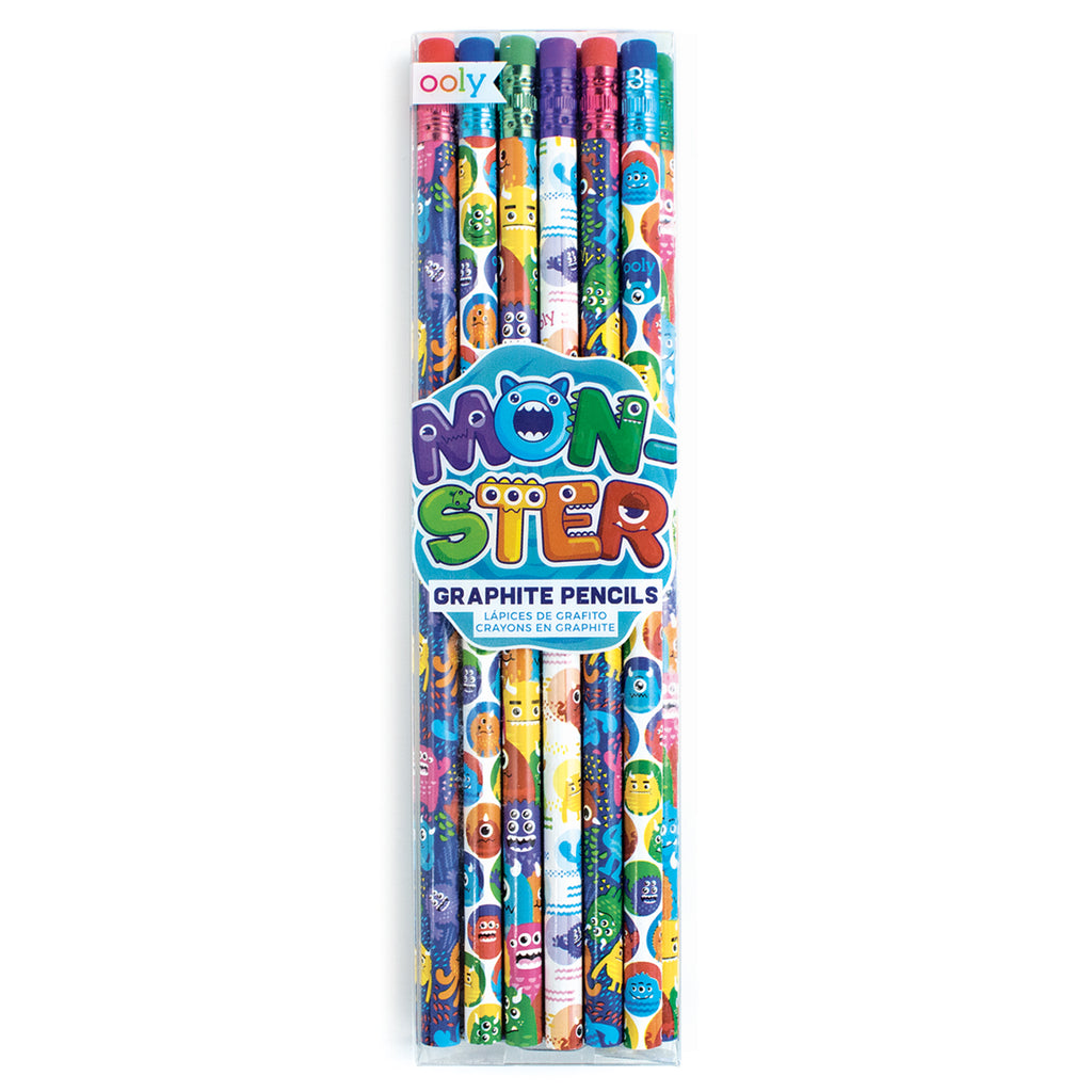 Monster Graphite Pencils (12-pack)