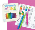 Brush and Line Double-Ended Markers (24-pack)