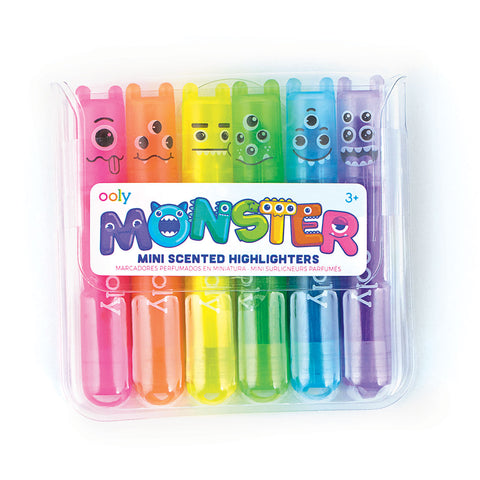 Mini Monster Scented Highlighters (6-pack)