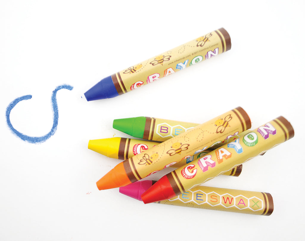 brilliant bee crayons, 24 pack - mod mama