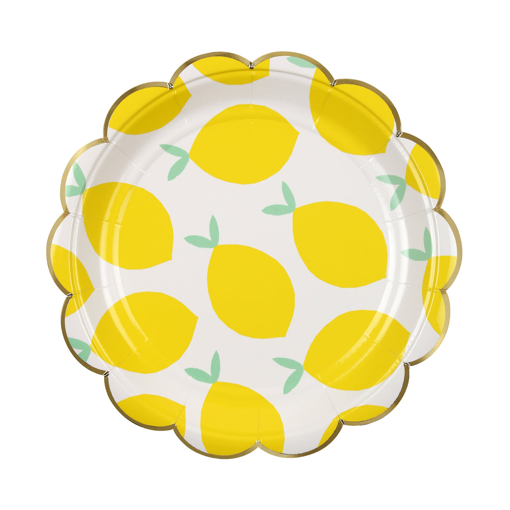 Lemon Paper Plates (Small)