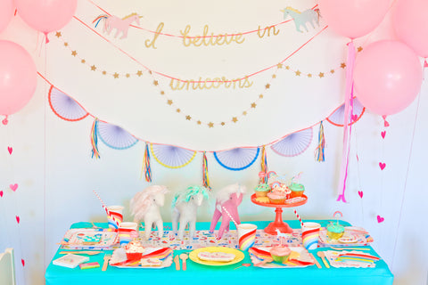 Unicorn birthday party package
