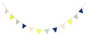 Knitted Fabric Flag Garland