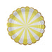 Stripe Paper Plates (Small) in Yellow