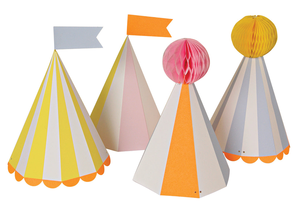 Party Hats in Silly Circus (8-pack)