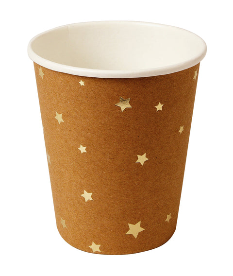 Gold Star Kraft Paper Cups