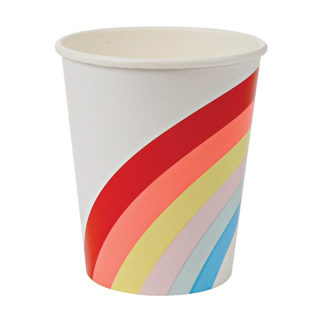 Rainbow Paper Cups