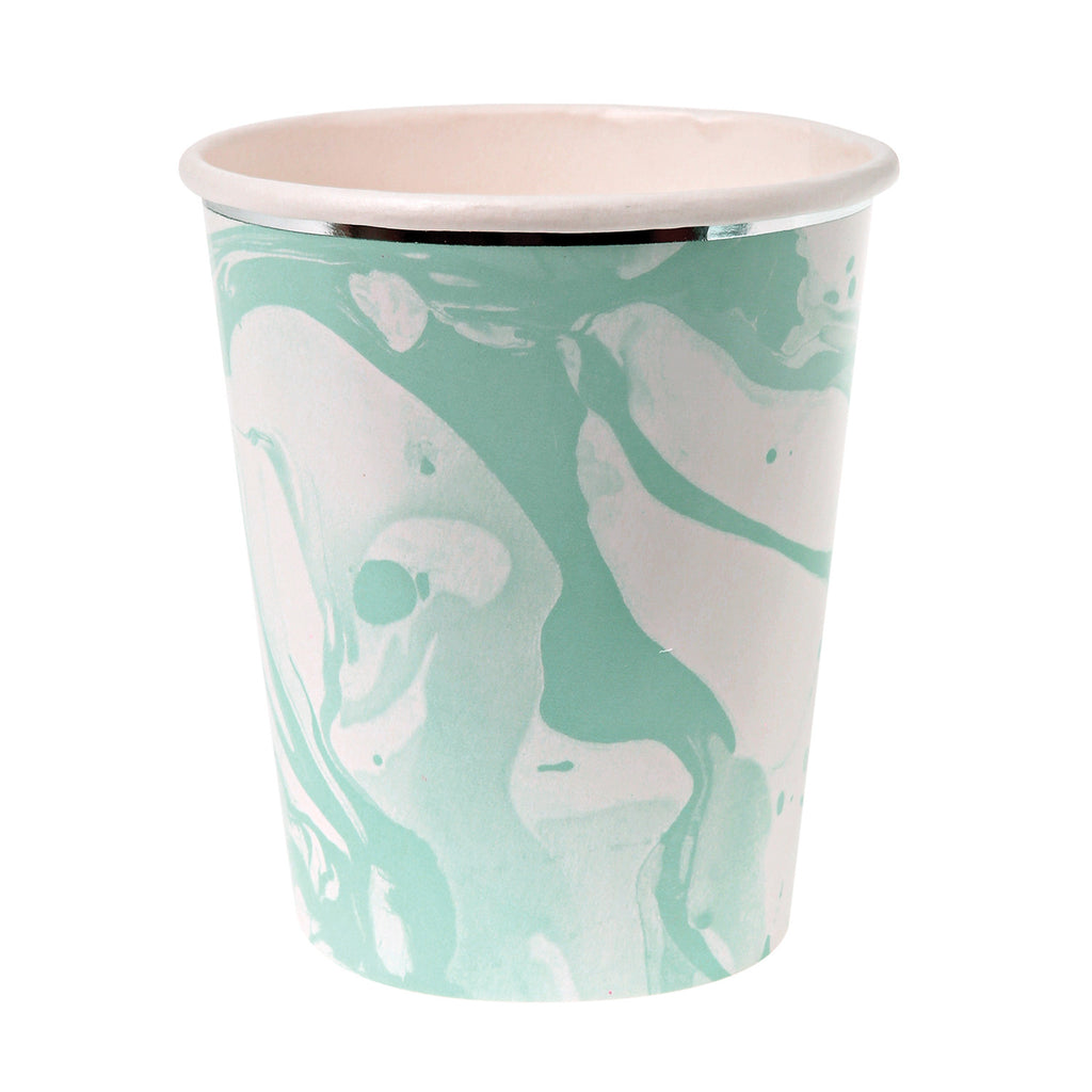 Marble Paper Cups