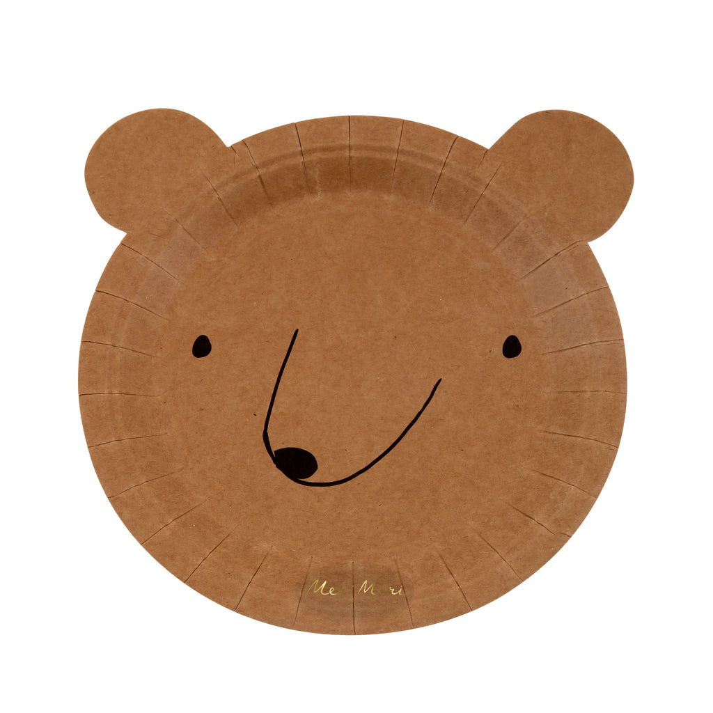 Bear Paper Plates (Small)