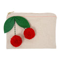 Pom Pom Cherries Pouch