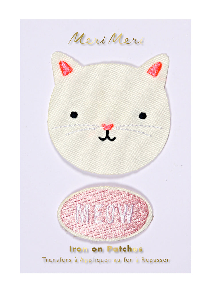 Kitty Cat Iron-On Patches