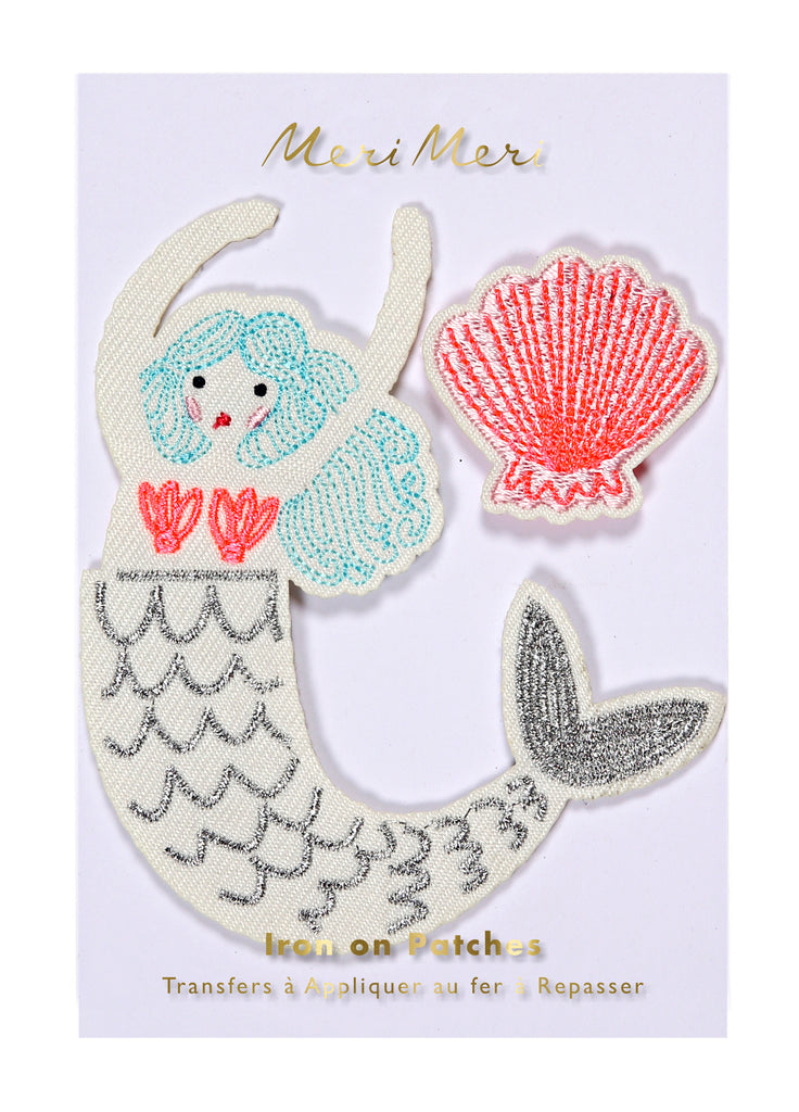 Mermaid Iron-On Patches