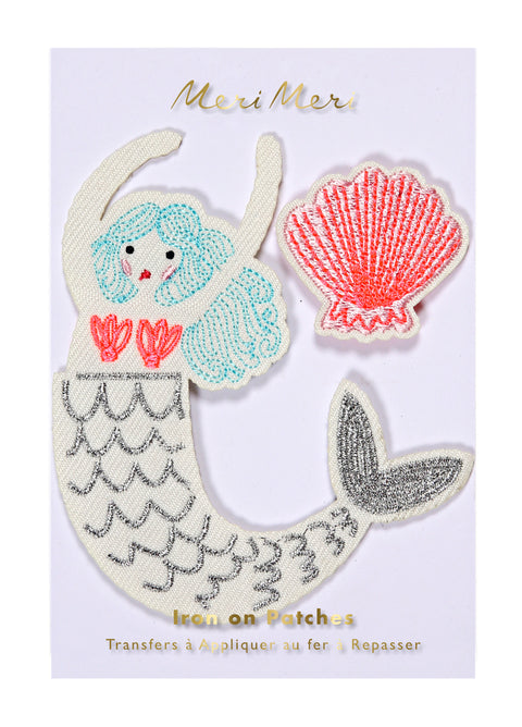 Mermaid Iron-On Patches