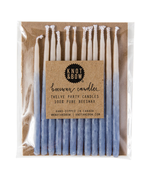 Ombre Short Beeswax Party Candles