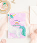 Unicorn Invitation by Kitty Meow Boutique