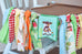Little Farmer High Chair Banner in Green Handmade by Sugar Moon Bloom