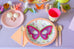 "With Brave Wings She Flies" Butterfly Birthday Bundle