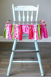 Strawberry Picnic 1st Birthday High Chair Banner Bundle