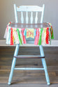 Circus High Chair Banner Handmade by Sugar Moon Bloom