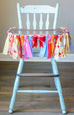 Little Birdie High Chair Banner Handmade by Sugar Moon Bloom