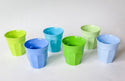 Toddler Small Melamine Cup in Assorted Bright Earth Colors