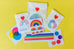 Rainbow Tattoos Magic Party Packet (8-pack)
