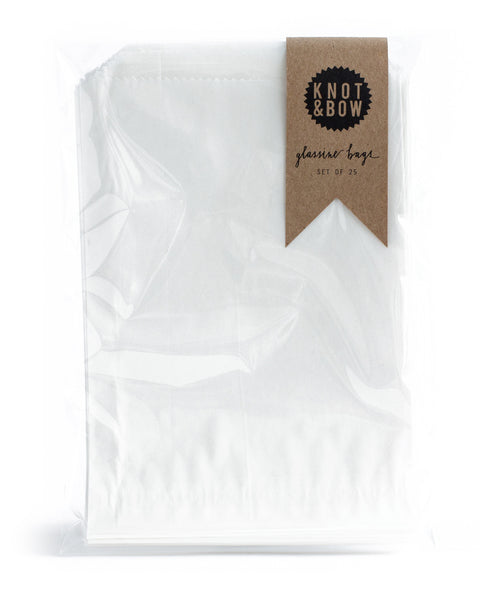 Glassine Favor Bags (25-pack)