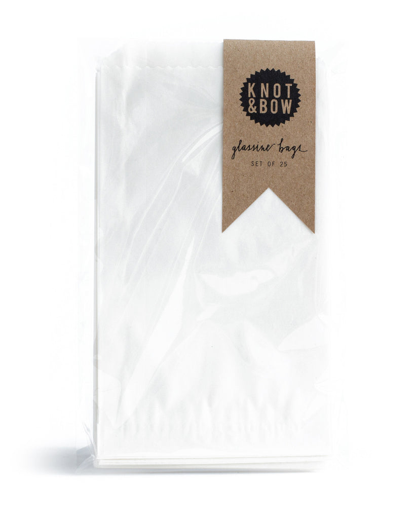 Glassine Favor Bags (25-pack)