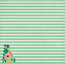 Party Paper Placemat in Bloom Print