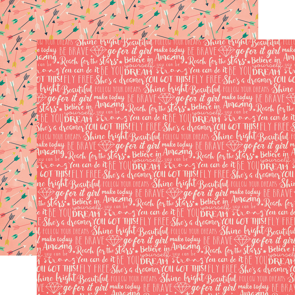 Party Paper Placemat in Dream Big Print