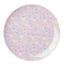 Toddler Small Round Melamine Plate in Ballet Dancer Print