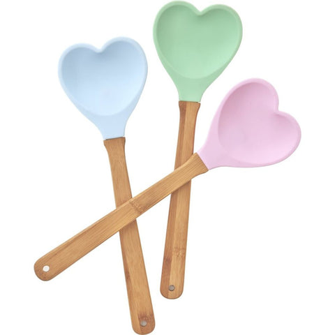 Heart Shaped Spoon in Assorted Colors
