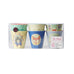 Small Melamine Cups in Happy Camper Prints (6-pack)