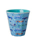 Small Melamine Cups in Bold Boy Prints (6-pack)