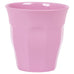 Medium Melamine Cup in Solid Pink