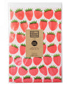 Wrapping Paper in Strawberries Print