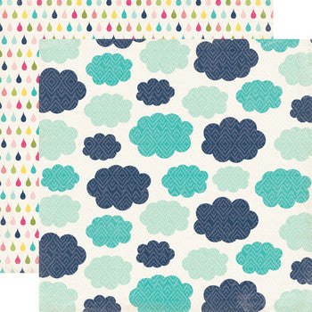 Party Paper Placemat in Cloud Print