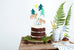 Little Adventures Cake Party Toppers
