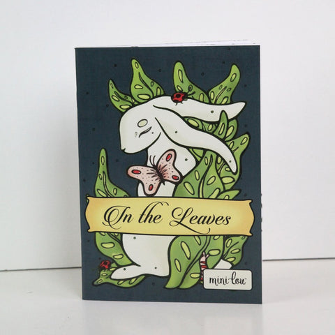 In the Leaves Bunny Mini Coloring Book