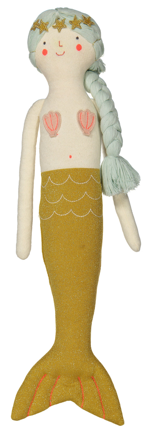Mermaid stuffed toy and cushion