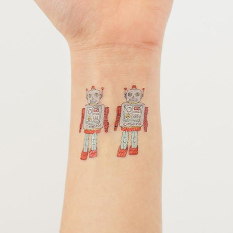 Robot Tattoos (2-pack)