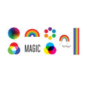 Rainbow Tattoos Magic Party Packet (8-pack)