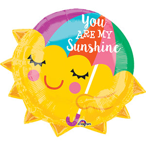 "You Are My Sunshine" Mylar Balloon
